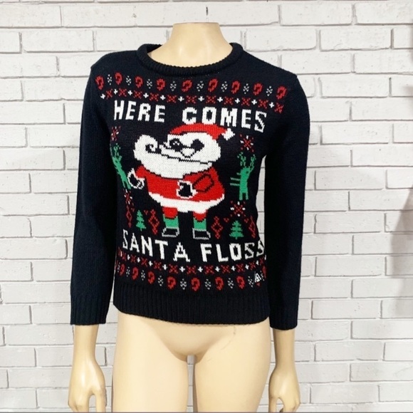 American Stitch Women’s Santa Floss Sweater - Picture 1 of 7
